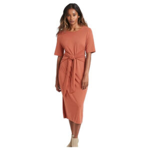 Banana Republic Sandwash Modal Twist-Front Dress